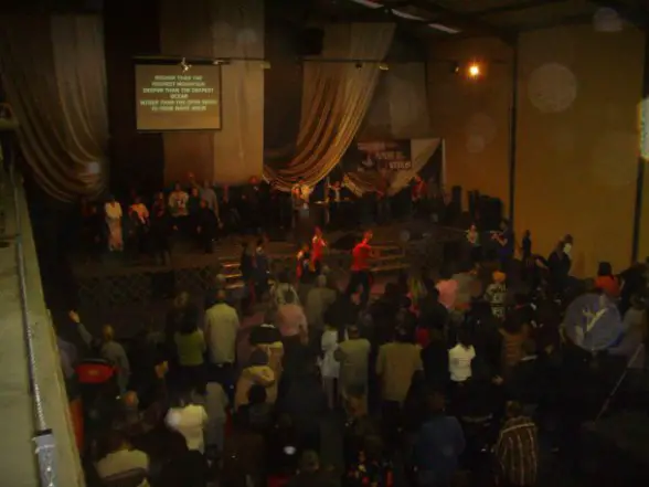Gottesdienst in Südafrika